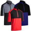 Callaway Mens 1/2 Sleeve Block Wind Jacket - 2019